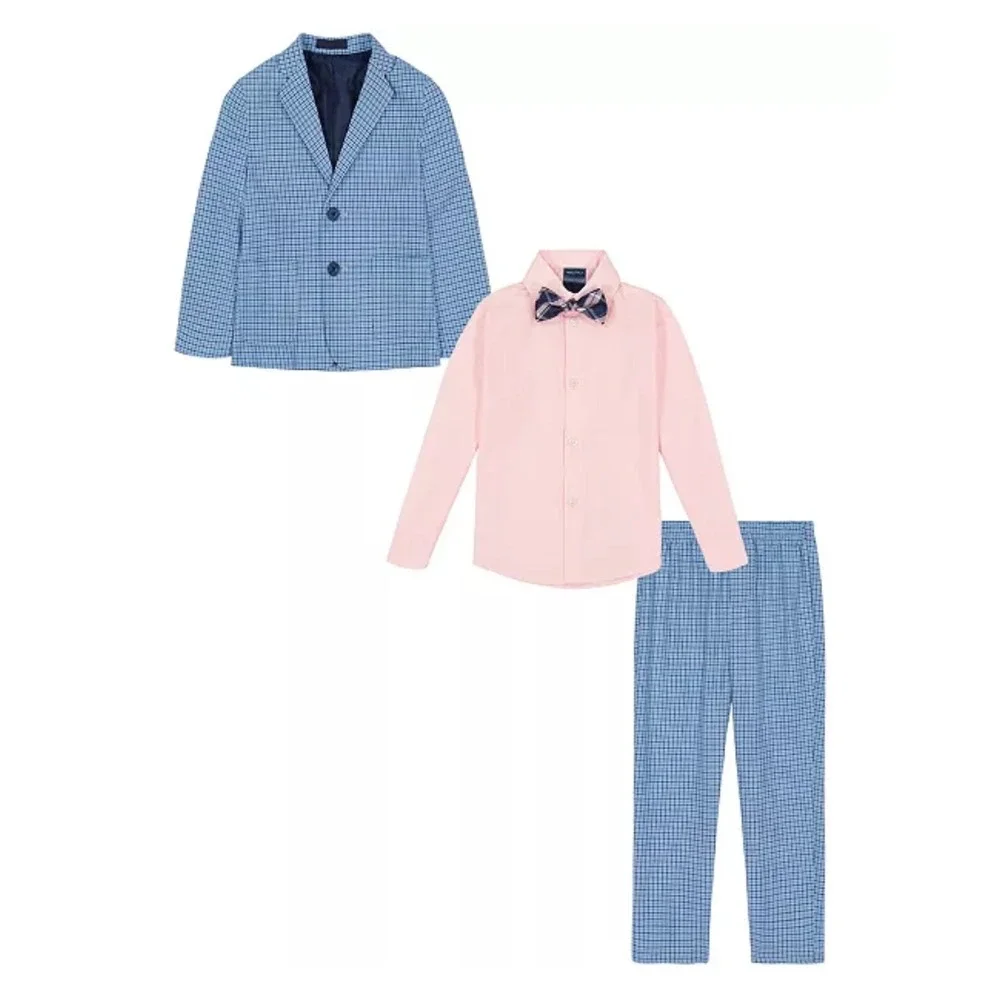 Nautica Baby Boys Suit Set, 4 Piece - Blue‎ - Size 24M